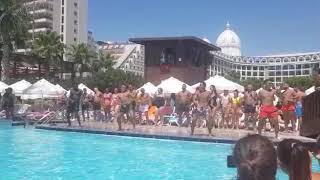 2020 Adalya Elite Antalya Pool Dancing Join In 🕺🕺💃💃 [upl. by Gram]