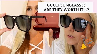 Gucci Sunglasses are they worth it [upl. by Cyb523]