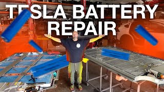 Tesla Battery RepairReplacementMaximum Battery Charge Level ReducedBMSU029BMSU018BMSW164 [upl. by Adriene443]