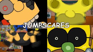 ALL THE JUMPSCARES OF FUN TIMES AT HOMERS 2  TODOS LOS SUSTOS  FNAF FAN GAME 2019 [upl. by Obadiah880]