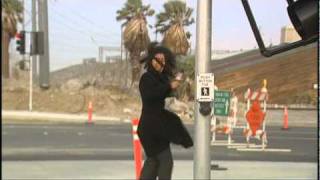 News Blooper Palm Springs CBS reporter gets blown away [upl. by Pulcheria]