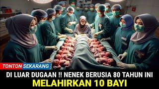 DILUAR DUGAAN  SEORANG NENEK BERUSIA 80 TAHUN DIJOGJA MELAHIRKAN 10 BAYI [upl. by Uile]