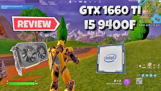 I5 9400F GTX 1660TI 6GB Fortnite Chapter 5 Season 1 With performance Mode [upl. by Weir843]