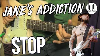 Janes Addiction  Stop  Guitar Lesson  How To Play [upl. by Lrac]