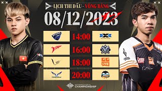 BHD vs DCG l TLN vs MHD l VGM vs GGL l FW vs VCF  VÒNG BẢNG AIC 2023  NGÀY 0812 [upl. by Nywled729]