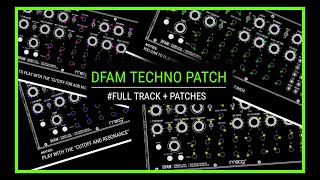 DFAM techno Patches No talking [upl. by Fleurette730]