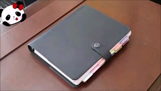 Filofax A5 with Plum Paper Insert [upl. by Llorre]