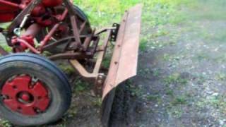 Farmall Super A Grader Blade Puzzle Solved  Part 1MOV [upl. by Halilak]