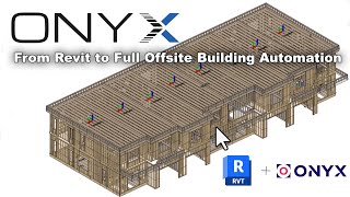 Easily Manufacture Revit Framing for Offsite Construction  Strucsoft ONYX [upl. by Ainadi]