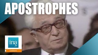 Apostrophes  Fernand Braudel quotLa transparence et léconomie capitalistequot  Archive INA [upl. by Eustis960]