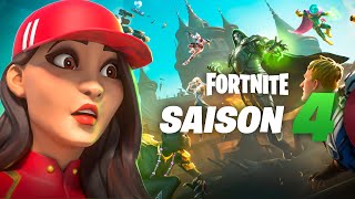 🔴 LIVE  NOUVELLE SAISON 4 sur FORTNITE je RUSH UNREAL  🏆  HANDCAM [upl. by Flo303]