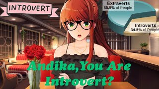 Monika Opinion About Me Being Introvert  quotMonika After Storyquot DDLC Mod ddlc monikaafterstory fyp [upl. by Obellia]