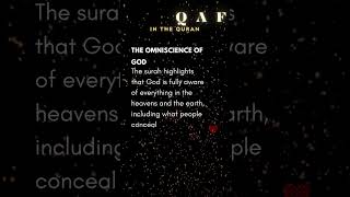 2 The Omniscience of God Q A F quotALLAHISLAMAlQuransortsorts [upl. by Kostival]