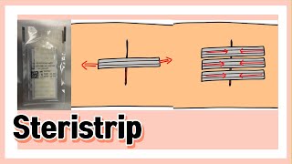 steristrip 스테리스트립 사용법 [upl. by Adnolat441]