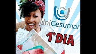 🔴 1º DIA NA UNICESUMAR EAD  MATRICULADA QUAL A 1ª IMPRESSÃO 🔵 [upl. by Ennayk]