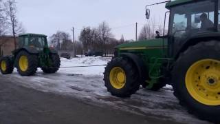 Тест коробки Autopower на John Deere 6920 [upl. by Gurango]