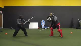 Highland Broadsword and Buckler Nate vs David Nov 2020 [upl. by Kathi]