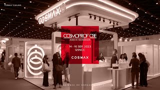 2023 COSMOPROF ASEAN at QSNCC I COSMAX Thailand [upl. by Assennej949]