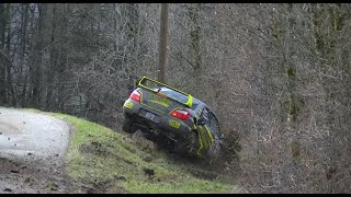 Rallye du Pays de Faverges 2023 Crash amp Mistakes [upl. by Annoyik]