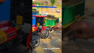 Rc Tractor 🚜 And Touched Trolley nishudeswalstunt creditAakash946 [upl. by Aihsele579]