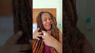 Best Way to Moisturize Hair in Protective Styles naturalhair [upl. by Largent]