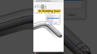 Spool Design In Solidworks Pipe Routing In Solidworks  Piping Design In Solidworks  solidworks [upl. by Annahsed142]