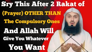 Mufti Menks 2 Rakat Prayer Hack That Changes EVERYTHING [upl. by Ellingston]