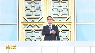 Turkmenistan National Anthem  Defile on Independence Day 2023 [upl. by Litt]