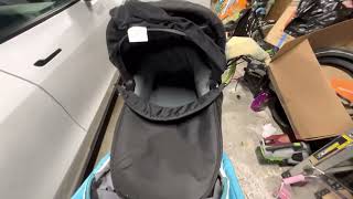 Thule Urban Glide Bassinet Review Best stroller Bassinet I have ever purchased check it out [upl. by Lika]