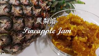 凤梨（黄莉）果馅 Pineapple Jam Recipe [upl. by Nnahtur]