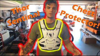 Thor Sentinel Chest Protector Unboxing Including The EVS Knee Brace Bag [upl. by Leena]