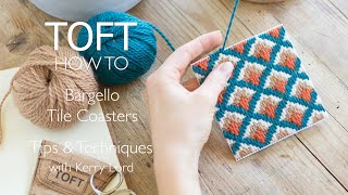 How To Bargello Tile Coasters [upl. by Elle93]