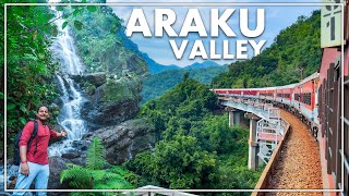 Visakhapatnam to Araku Valley Train Journey  Araku Tourist Places  Borra Caves  Katiki Falls [upl. by Snevets556]