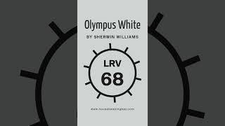 Olympus White SW 6253  White Paint  Coordinating Colors Trim Colors That Go With amp Undertones [upl. by Aed]