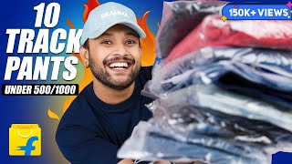 10 Best Track Pants Joggers Under 5001000 for Men 🔥 Flipkart Cargo Pants Haul 2024  ONE CHANCE [upl. by Niroht]