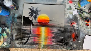 Gray sunset spray paint [upl. by Feer]