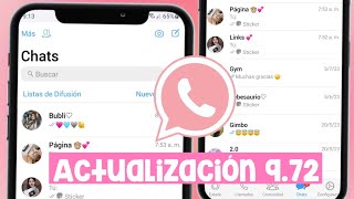 🧸Nueva ACTUALIZACION de WHATSAPP ESTILO IPHONE 🌈 ANTIBANEO 972 ✅ [upl. by Atinej]