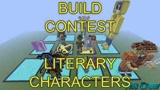 Minecraft Build Contest  Literary Characters [upl. by Clerissa]