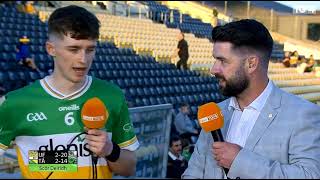 THE GREAT BRECON KAVANAGH AFTER OFFALY V TIPPERARY  2024 ALL IRELAND U20 HURLING FINAL [upl. by Supple]