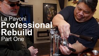 Rebuilding the La Pavoni Professional Lusso Espresso Machine  PreMillenial Model  How To [upl. by Atalayah]