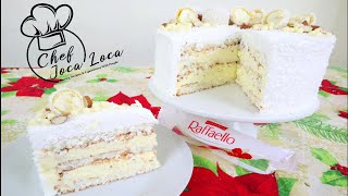 Rafelo Torta  Raffaello Cake How To Make The World Famous Raffaello Cake [upl. by Atinrahs]