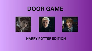 🚪✨ I ended up with Draco Malfoy Enchanting Dating Door Game Hogwarts Boys Edition 💑🏰 [upl. by Sliwa]