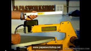 How To Woodworking Scroll Saw Arm Lifter Accessory For The Scroll Saw [upl. by Sisxela110]