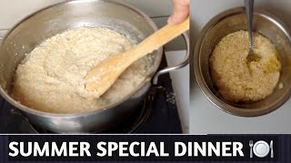 Summer special dinner Daliya how to make daliyalight dinner recipe cooking daliyarecipe [upl. by Adnwahsor]