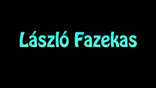 Learn How To Pronounce Laszlo Fazekas [upl. by Hebel]