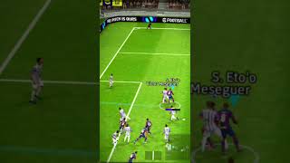 what a goal 😈 🥶 viralvideo efootball2024 messi neymar tending shorts [upl. by Lewendal]