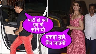 Race 3 Trailer Launch के बाद Salman Khan Jacqueline Fernandez Anil Kapoor Bobby Deol की पार्टी [upl. by Aerdnwahs741]