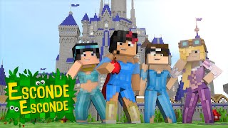 Minecraft JURASSIC WORLD  O FILME EscondeEsconde [upl. by Shina]