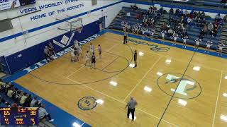 Limestone High vs Galesburg High SchLimestone High vs Galesburg High School Boys Varsity Basketball [upl. by Nevyar]