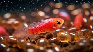 Hatching Killifish Eggs 🐟 🥚 feeding with brine shrimp 🦐 [upl. by Jedthus]